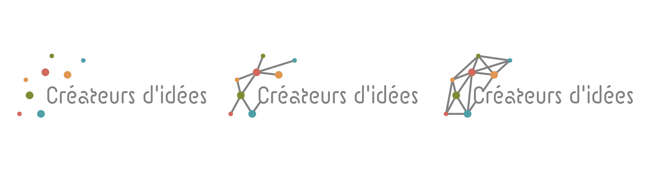 Sara Villanueva branding for "Createur d'idees" event